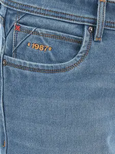 Numero Uno Men Solid Straight Fit Sustainable Stretchable Jeans