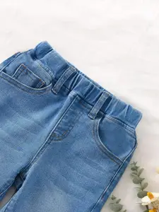Kotty Girls Jean Low Distress Light Fade Stretchable Jeans