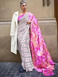 Sangria Ethnic Digital Print Saree