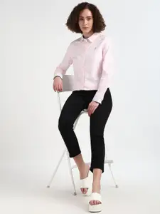 Tommy Hilfiger Classic Spread Collar Long Sleeves Casual Shirt