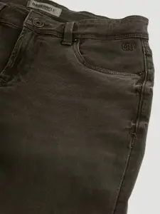 DAGERRFLY Men Slim Fit Light Fade Mid-Rise Clean Look Cotton Denim Stretchable Jeans