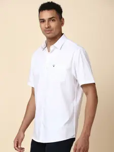 Allen Solly Slim Fit Spread Collar Pure Cotton Casual Shirt