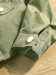 INCLUD Girls Jacket Top With Skirt Set