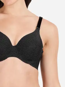 shyaway Pack Of 3 Printed Medium Coverage Lightly Padded T-shirt Bras With All Day Comfort