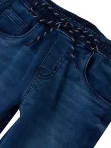 Gini and Jony Boys Slim Fit Mid-Rise Clean Look Light Fade Jeans