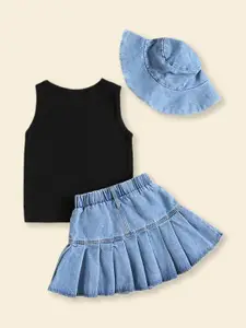 INCLUD Girls Top With Skirt