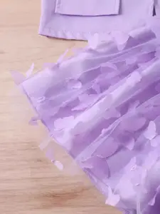 INCLUD Girls Top with Skirt  Jacket & Hat Set