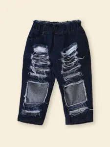 INCLUD Girls Self Design Top With Trouser