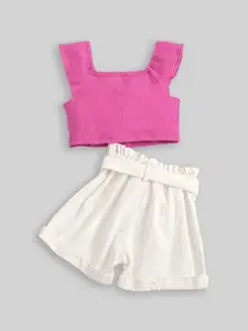 INCLUD Girls Top With Shorts