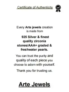 Arte Jewels 925 Sterling Silver Anklet