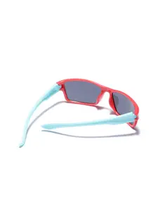Carlton London Boys Rectangle Sunglasses with UV Protected Lens