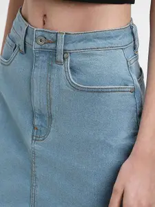 FOREVER 21 Straight Mini Skirt