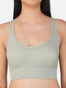 Poftik Removable Padding 360 Degree Support Sport Bra 1PC_M_GREEN_183_SPORTS_BRA___B