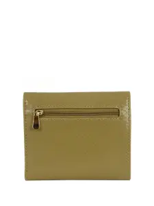 Baggit Women Textured Three Fold Wallet