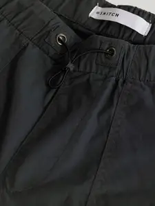 Snitch Men Pure Cotton Relaxed-Fit Joggers