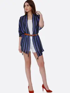 shiloh Striped Tasselled Scarf