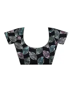 Mitera Pure Georgette Saree With Blouse Piece