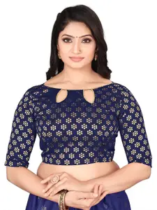 LeeliPeeri Designer Woven Design Semi-Stitched Lehenga & Unstitched Blouse With Dupatta