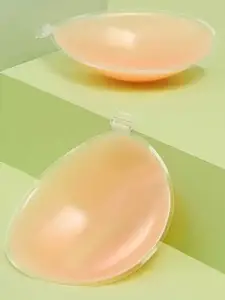 Poftik Front Open Silicone Lightly Padded Stick On Bra