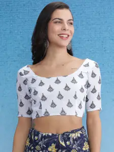 Saree mall Floral Pure Cotton Sarees