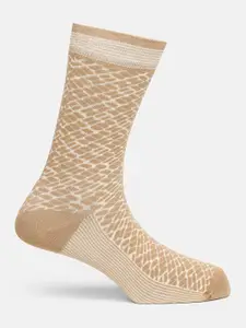 Blackberrys Men Patterned Calf-Length Socks