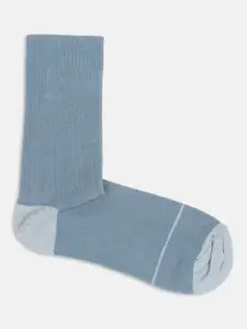 Blackberrys Men Solid Cotton Calf-Length Socks