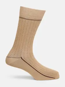 Blackberrys Men Patterned Cotton Calf-Length Socks