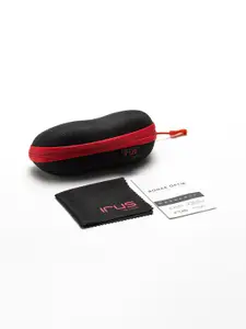 IRUS by IDEE Men Square Sunglasses with UV Protected Lens-IRS1338C3SG-Gold-Toned