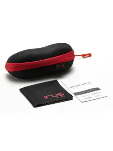 IRUS by IDEE Men Square Sunglasses with UV Protected Lens IRS1338C4SG