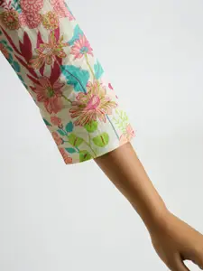 Siya Fashion Printed Pure Cotton Night Suit Nyal_SFCOZI7117S