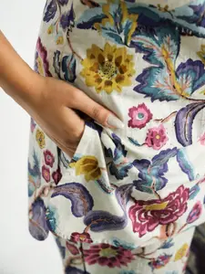 Siya Fashion Printed Pure Cotton Night Suit Nyal_SFCOZI7115S