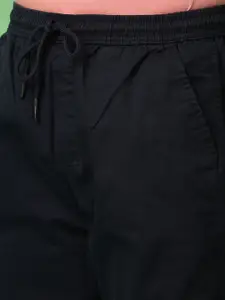 V-Mart Men Cotton Solid Mid Rise Track Pants