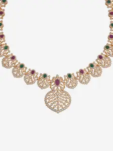 Kushal's Fashion Jewellery Women Copper Gold-Plated Necklace