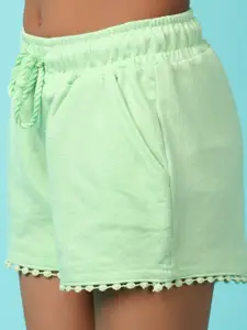 V-Mart Solid Girls Shorts
