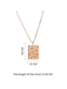 SALTY Stainless Steel Legacy Locket Pendant With Chain