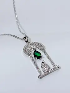 SALTY Stainless Steel Nature's Grace Pendant With Chain