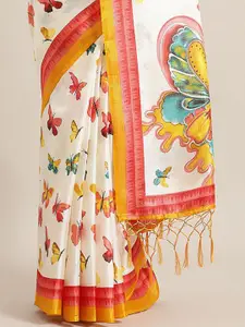 Kalista Printed Saree With Blouse Piece