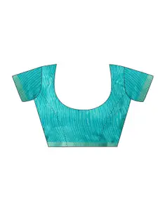 KALINI Printed Saree With Blouse Piece