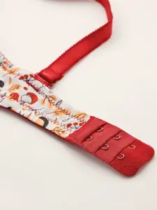 DressBerry Graphic Bra Full Coverage Lightly Padded