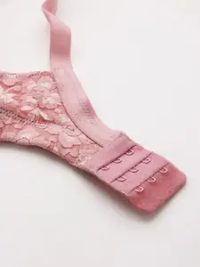 DressBerry Floral Bra Full Coverage Lightly Padded