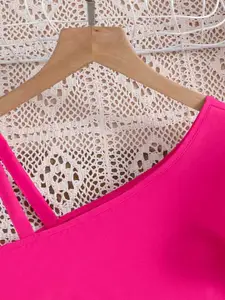 INCLUD Girls Solid Top with Shorts