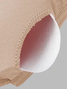 FIMBUL Floral Bralette Bra Half Coverage Lightly Padded