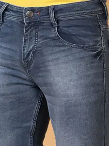 V-Mart Men Skinny Fit Mid-Rise Heavy Fade Jeans