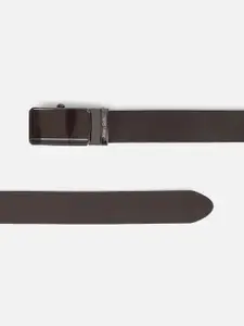 Allen Solly Men Slider Buckle Leather Formal Belt