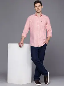 Allen Solly Men Striped Sport Fit Pure Cotton Casual Shirt