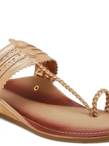 HARTIGAN Women Ethnic One Toe Flats