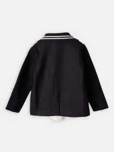Angel & Rocket Boys Woollen Lightweight Tailored Jacket with Embroidered