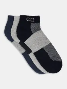Ajile by Pantaloons Men Pack Of 3 Checked Ankle Length Socks