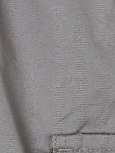 max Boys Mid-Rise Pure Cotton Cargo Shorts