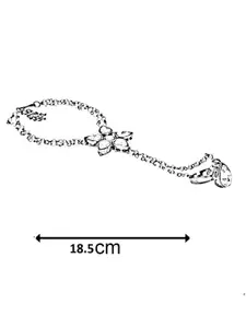 OOMPH Gold-Plated Kundan-Studded Wraparound Bracelet